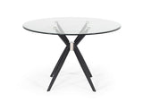 Dallas Modern Black Dining Table
