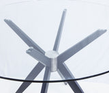 Dallas Modern Black Dining Table
