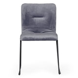 Yannis Modern Grey Fabric Dining Chair (Set of 2)