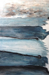  Mielcasa | Blue Modrest VIG19012 Abstract Oil Painting | SKU VGSHD-VIG19012 | MPN: 76408 | Free Delivery & Free Return
