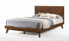 Eastern King Soren Modern Walnut Bed