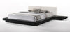 Tokyo Queen Contemporary Black and White Platform Bed