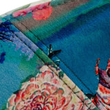 Roxann Contemporary Floral Velvet Dining Chair