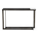 Fargo Modern Ceramic & Grey Walnut Console Table