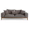 Corina Modern Grey Fabric Sofa