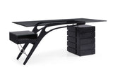 Suffolk Contemporary Black Ash Desk