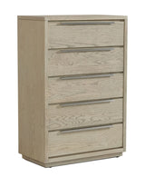 Samson Contemporary Grey and Silver Chest