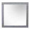 Buckley Modern Grey Crackle Mirror