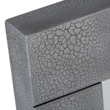 Buckley Modern Grey Crackle Mirror