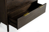 Daisy Mid-Century Dark Acacia Chest