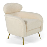 Altura Modern Faux Fur Lounge Chair