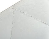 Ganon Modern White & Gold Dining Chair