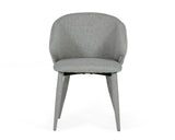Keller Modern Grey Dining Chair (Set of 2)