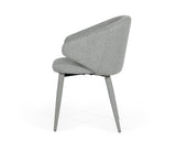 Keller Modern Grey Dining Chair (Set of 2)