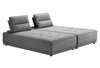 Glendale Modern Grey Fabric Modular Sectional Sofa
