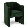 Danube Modern Jade Green Fabric Dining Chair