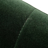 Danube Modern Jade Green Fabric Dining Chair