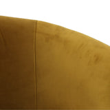 Vassar Burnt Umber Velvet Dining Chair