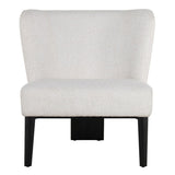 Ladean Modern White Accent Chair
