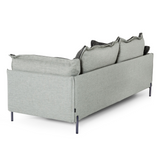 Mars Modern Grey & Dark Grey Fabric Sofa