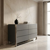 Jolene Modern Grey Dresser