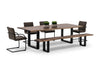 Taylor X-Large 102" Modern Live Edge Wood Dining Table
