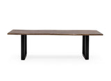 Taylor X-Large 102" Modern Live Edge Wood Dining Table