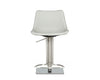 Manning Modern Light Grey Adjustable Bar Stool
