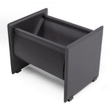 Uriah Modern Grey Magazine Rack