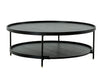  Mielcasa | Black Modrest Mitchell Black Iron Round Coffee Table | SKU VGOD-LZ-267C-BLK | MPN: 79687 | Free Delivery & Free Return