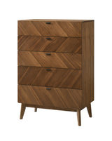 Kamela- Modern Walnut Chest