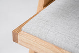 Fern Modern Natural and Beige Dining Chair Set of 2