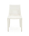 Halo Modern Ivory Saddle Leather Dining Chair (Set of 2)
