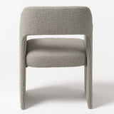Bishop Modern Grey Fabric Dining Chair