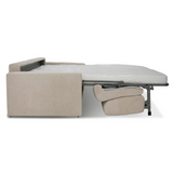 Revers Italian Modern Sand Fabric 63" Sofa Bed