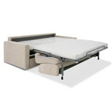 Revers Italian Modern Sand Fabric 55" Sofa bed