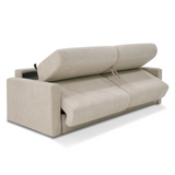Revers Italian Modern Sand Fabric 55" Sofa bed