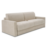Revers Italian Modern Sand Fabric 55" Sofa bed