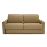 Revers Italian Modern Desert Leather 55" Sofa bed
