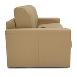 Revers Italian Modern Desert Leather 55" Sofa bed