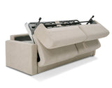 Revers Italian Modern Sand Fabric 63" Sofa Bed
