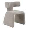 Bergman Modern Off-White Fabric Dining Chair