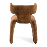 Bergman Modern Camel Velvet Dining Chair