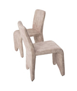 Ditka Modern Beige Velvet Dining Chair (Set of 2)