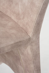 Ditka Modern Beige Velvet Dining Chair (Set of 2)