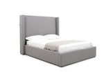  Mielcasa | Grey Eastern King Modrest Byrne Modern Grey Fabric Bed | SKU VGEVVG713-C-07-EK | MPN: 81560 | Free Delivery & Free Return