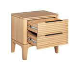 Seattle Modern Natural Oak Bedroom Set