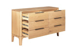 Seattle Modern Natural Oak Bedroom Set