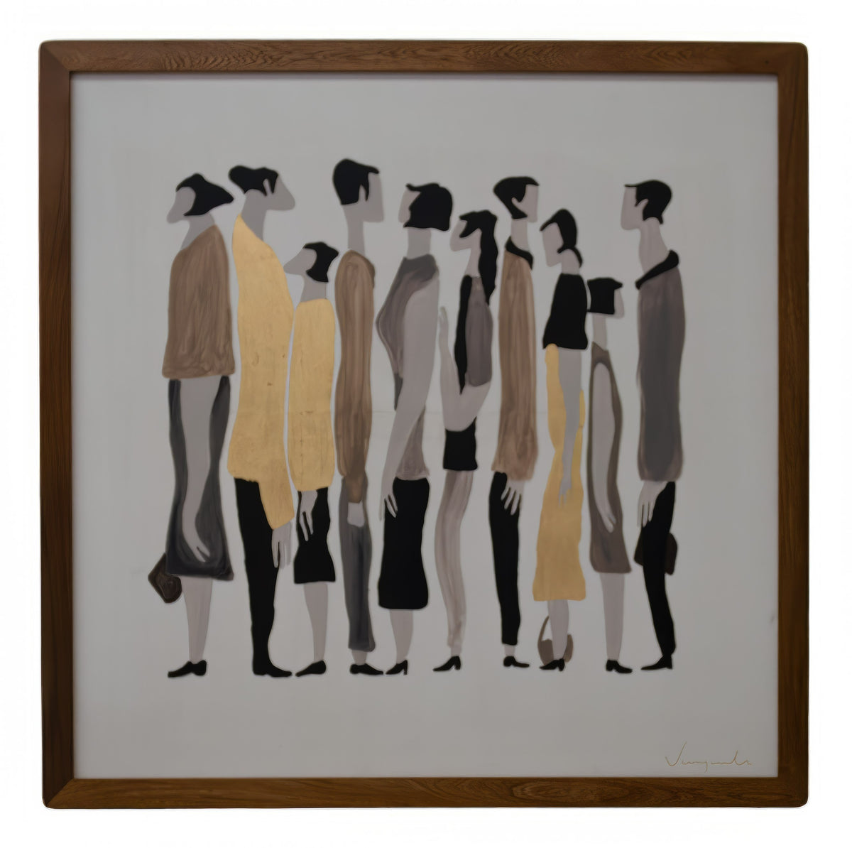 To Stay Modern 59" x 59" Painting