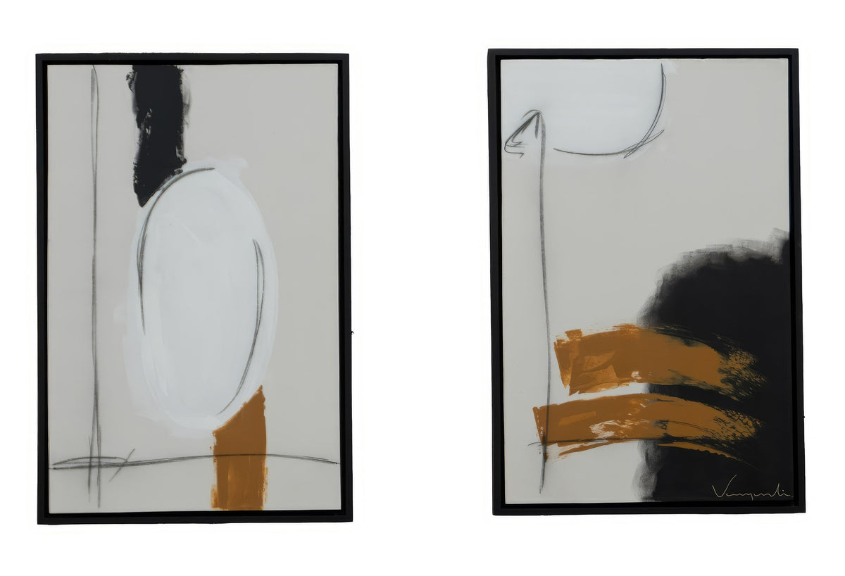 Useful Modern Painting Set of 2